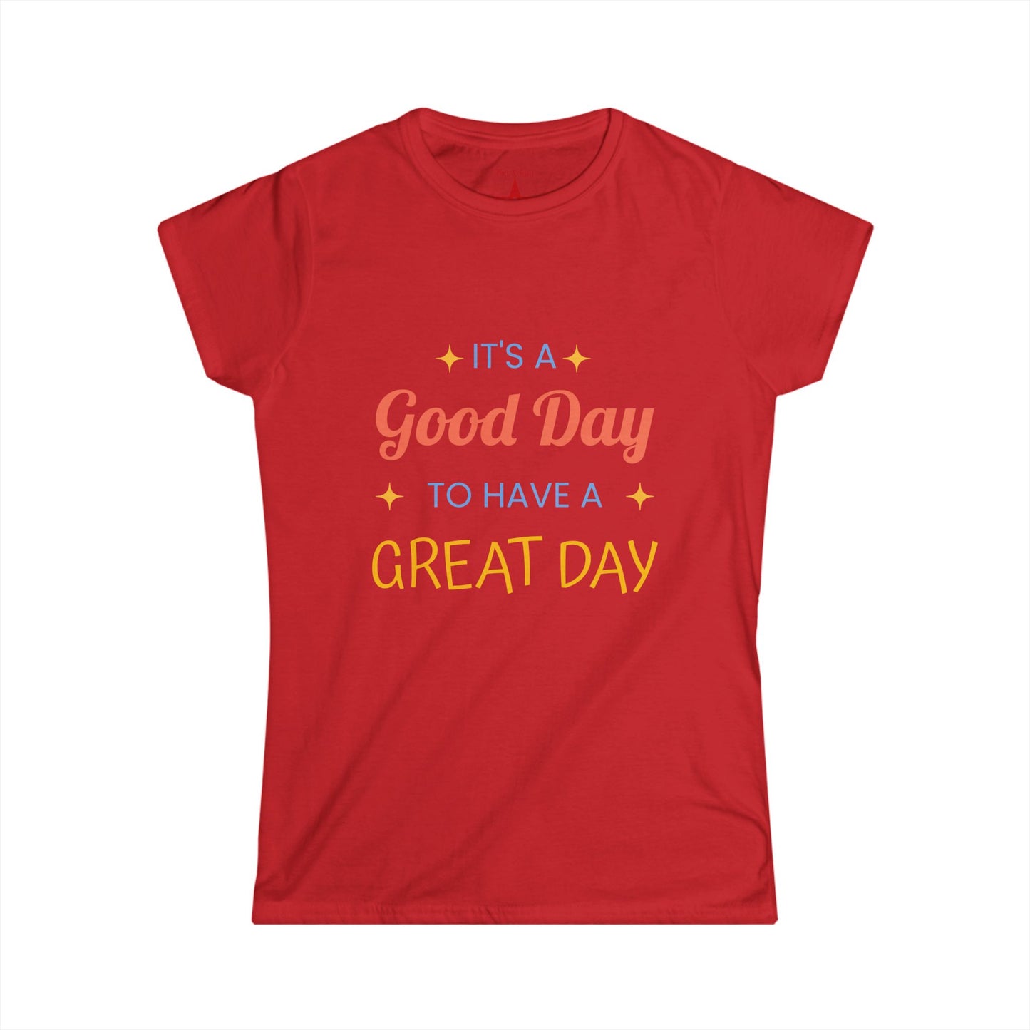 Positive Vibes Women’s Softstyle Tee, Inspirational Shirt for Everyday Wear, Gift for Friends, Casual Outfits, Motivational Apparel