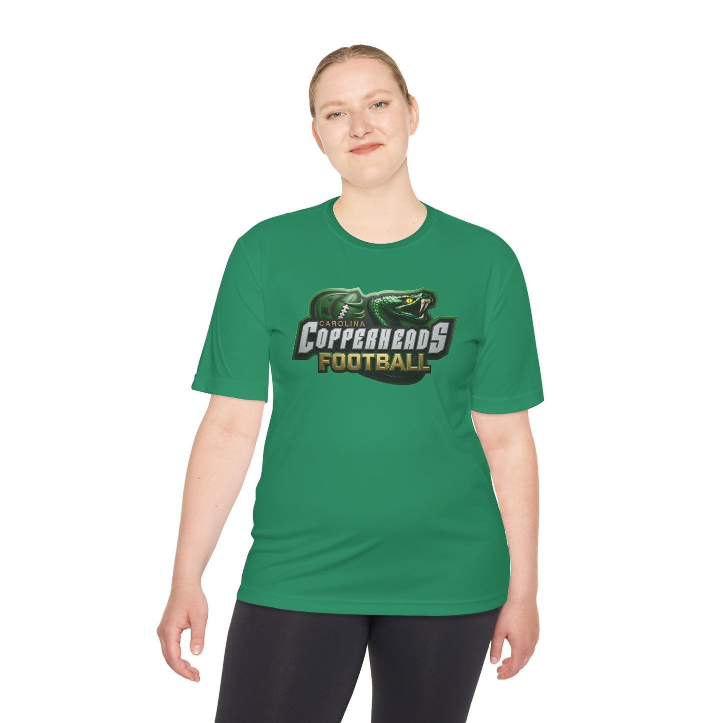 Copperheads Strike Unisex Moisture Wicking Tee - Perfect for Sports, Fitness, Team Events, Outdoor Activities, Gifts