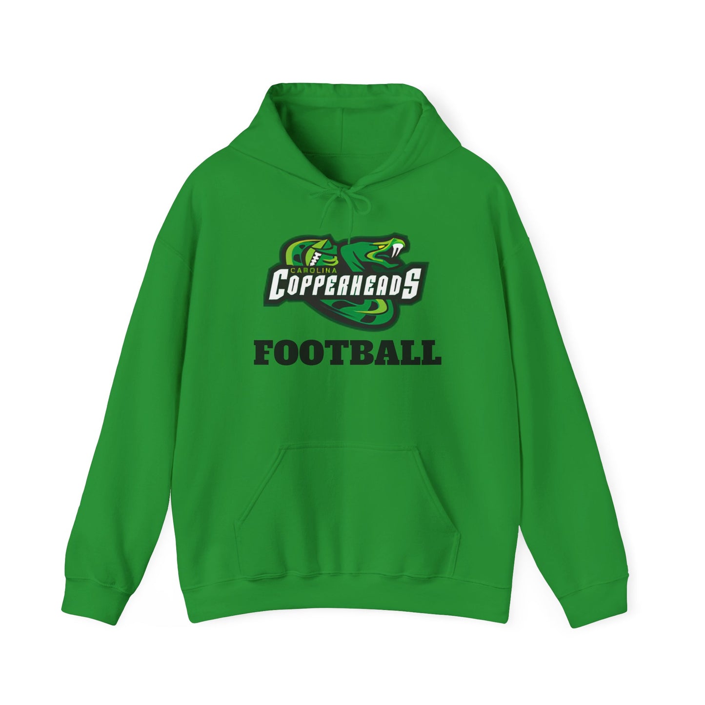 Copperheads Football Hoodie, Unisex Sports Apparel, Team Gear, Stylish Sweatshirt, Perfect for Game Day, Gift for Sports Fans