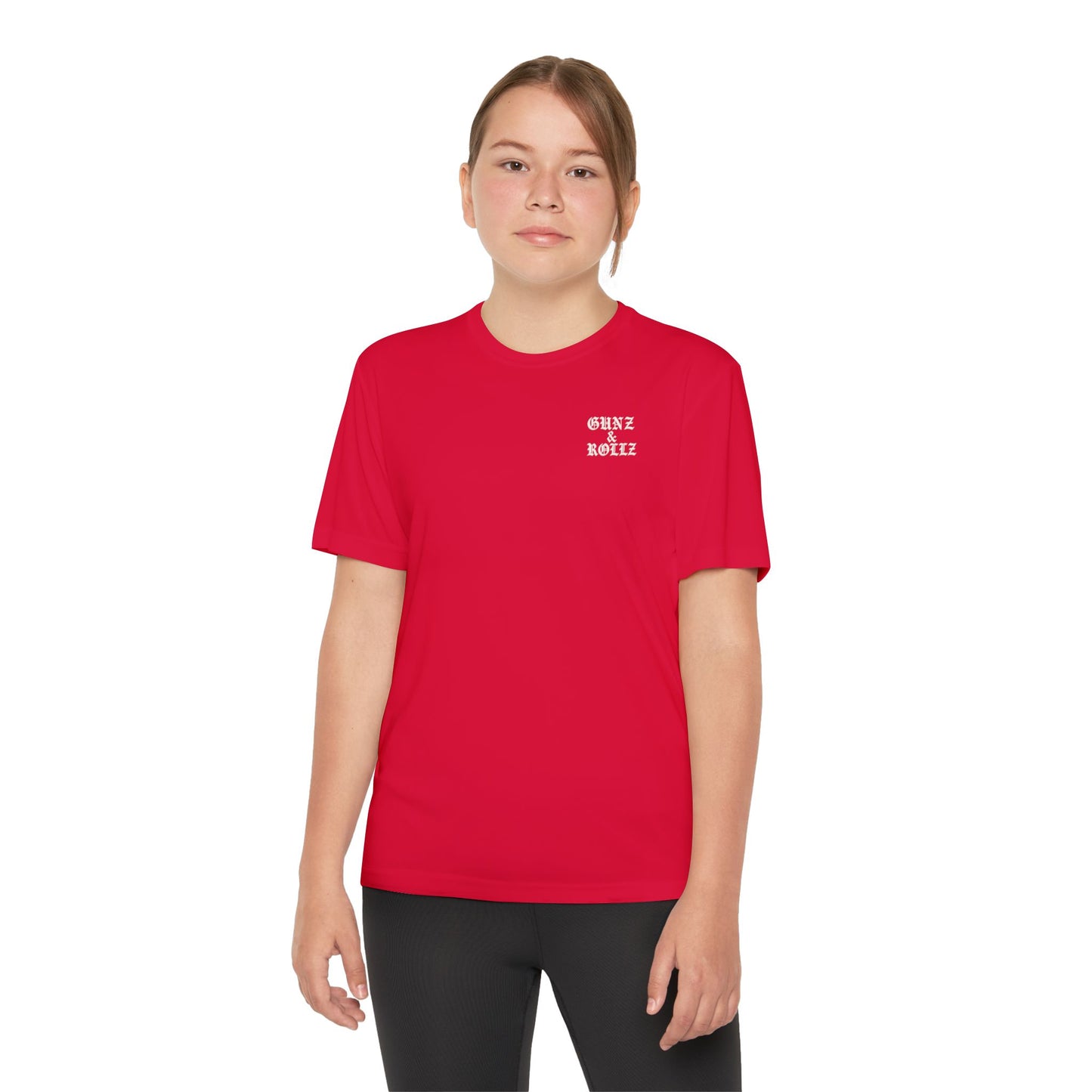 Little Female Warrior Youth Tee — Kids Martial Arts T‑Shirt (“Little Warrior” Back Design)