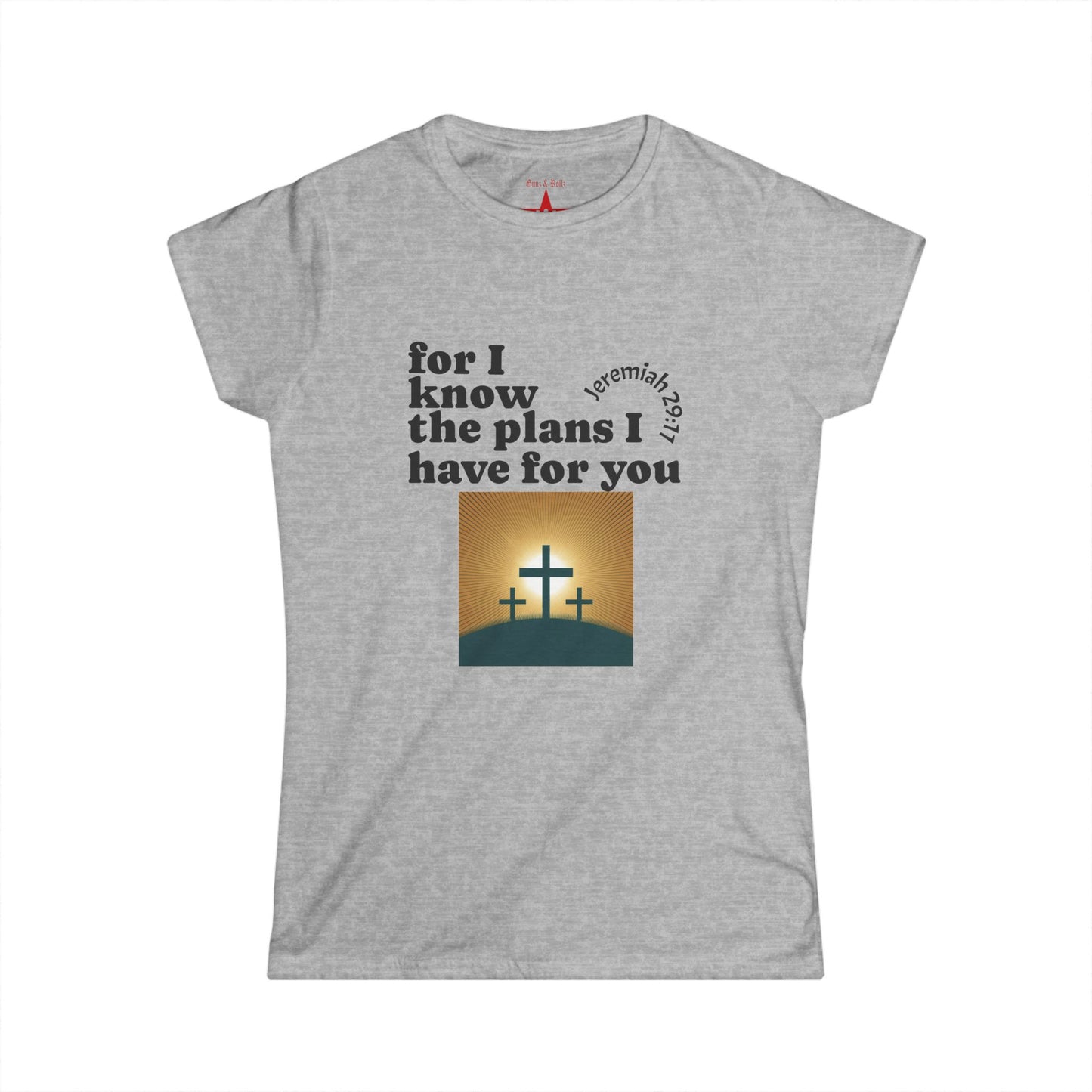 Jeremiah 29:11 Christian T-Shirt – Inspirational Faith Tee for Women | Comfort Soft Scripture Shirt Gift