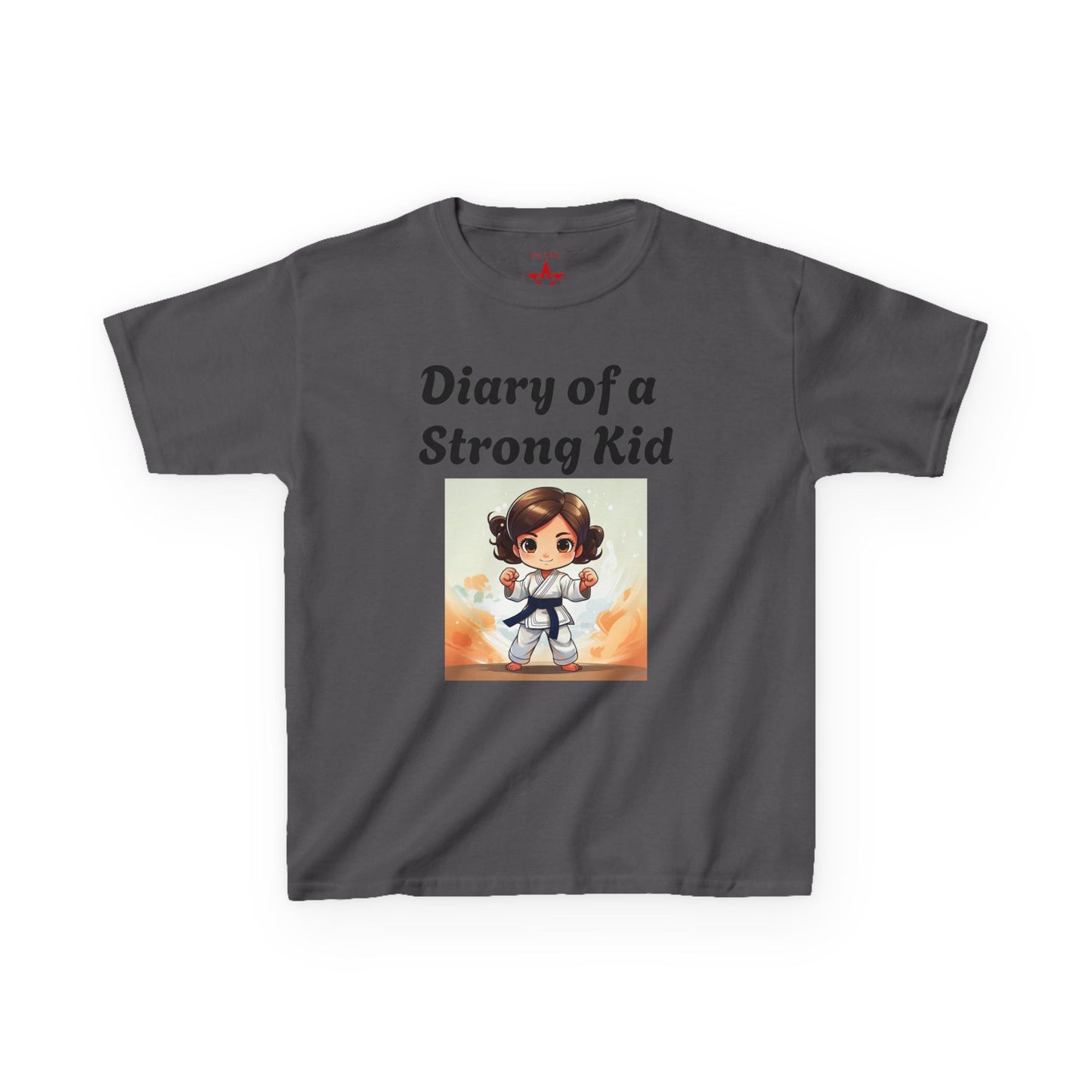 Kids Motivational Tee - 'Diary of a Strong Kid'