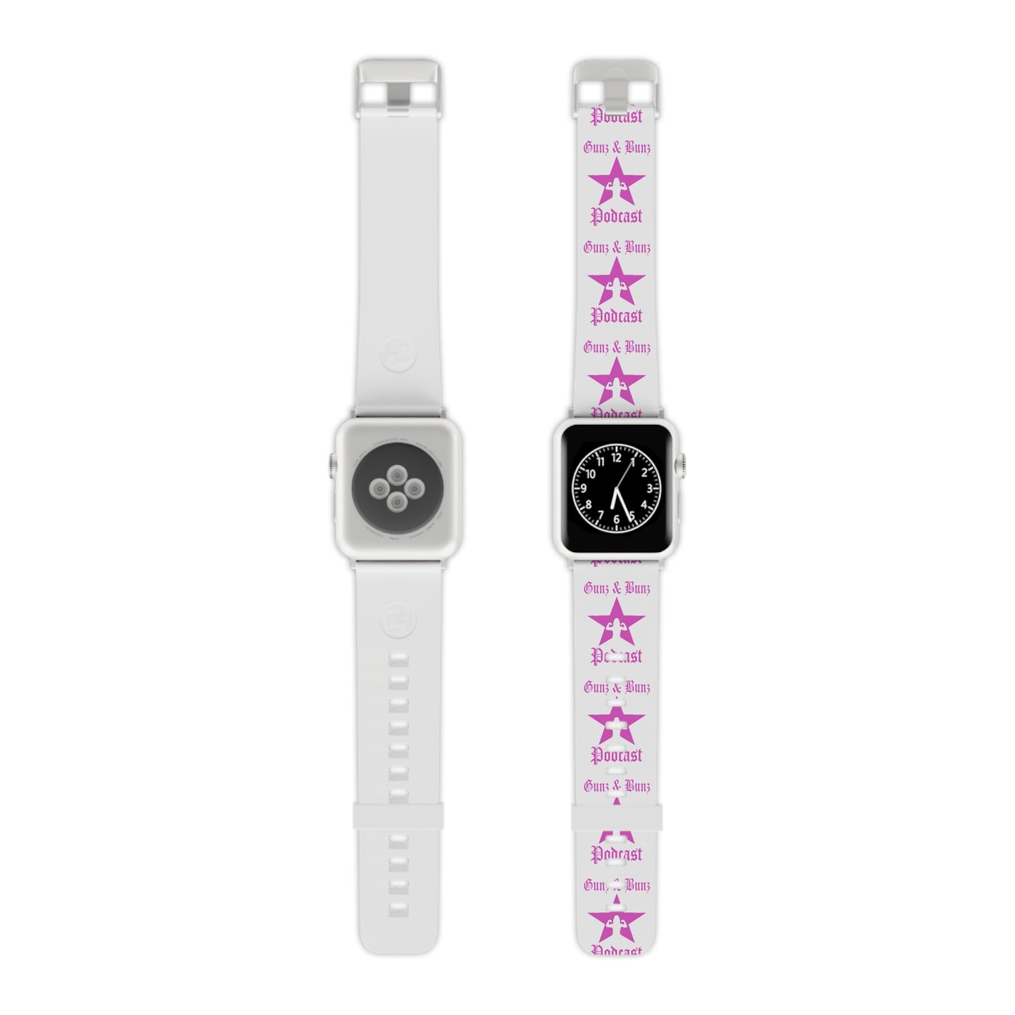 Custom Podcast Watch Band for Apple Watch - Stylish & Fun Design