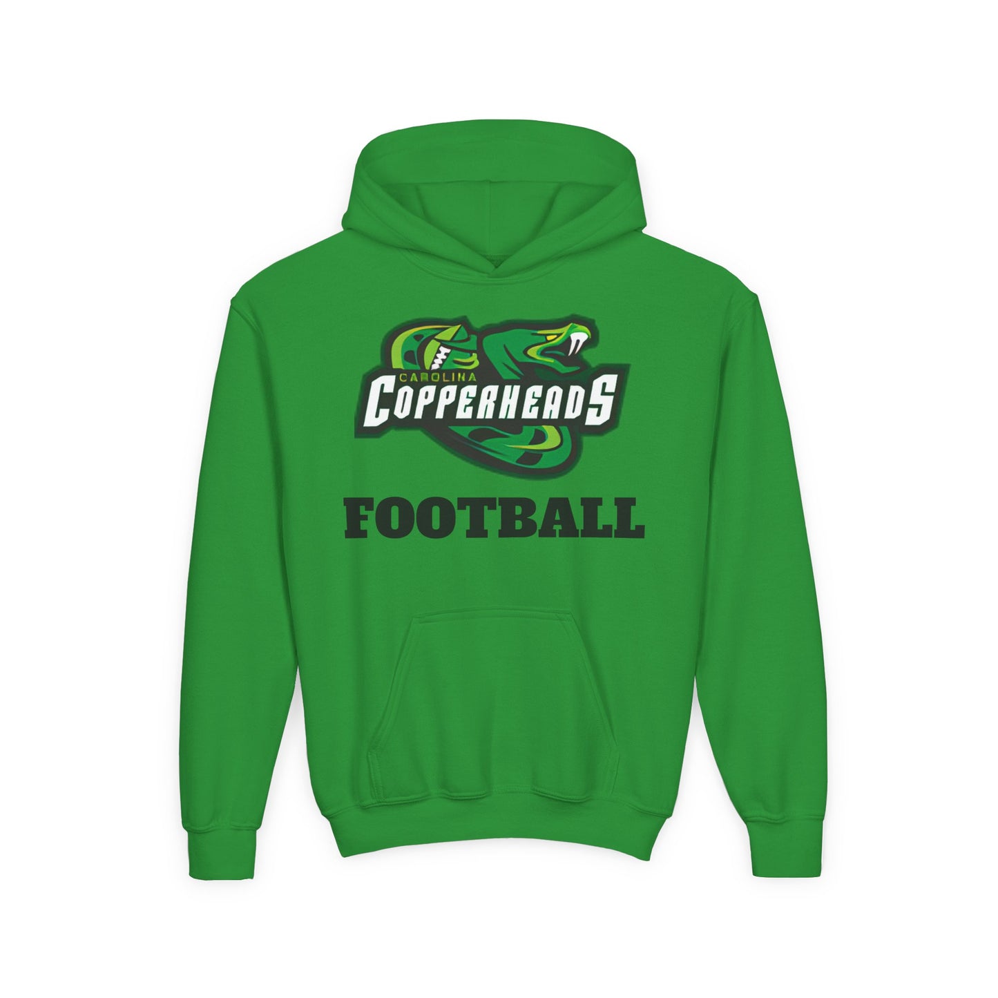 Youth Football Hoodie, Perfect for Young Athletes, Team Spirit Wear, Gift for Students, Casual Sports Apparel