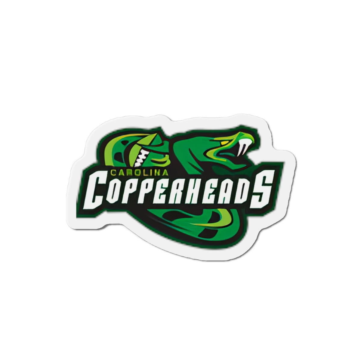 Custom Die-Cut Sports Magnets, Carolina Copperheads Team Spirit Magnet, Refrigerator Magnet, Unique Gift for Sports Fans, Football Decor