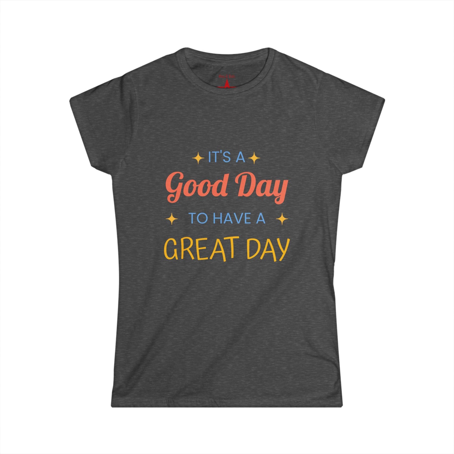 Positive Vibes Women’s Softstyle Tee, Inspirational Shirt for Everyday Wear, Gift for Friends, Casual Outfits, Motivational Apparel