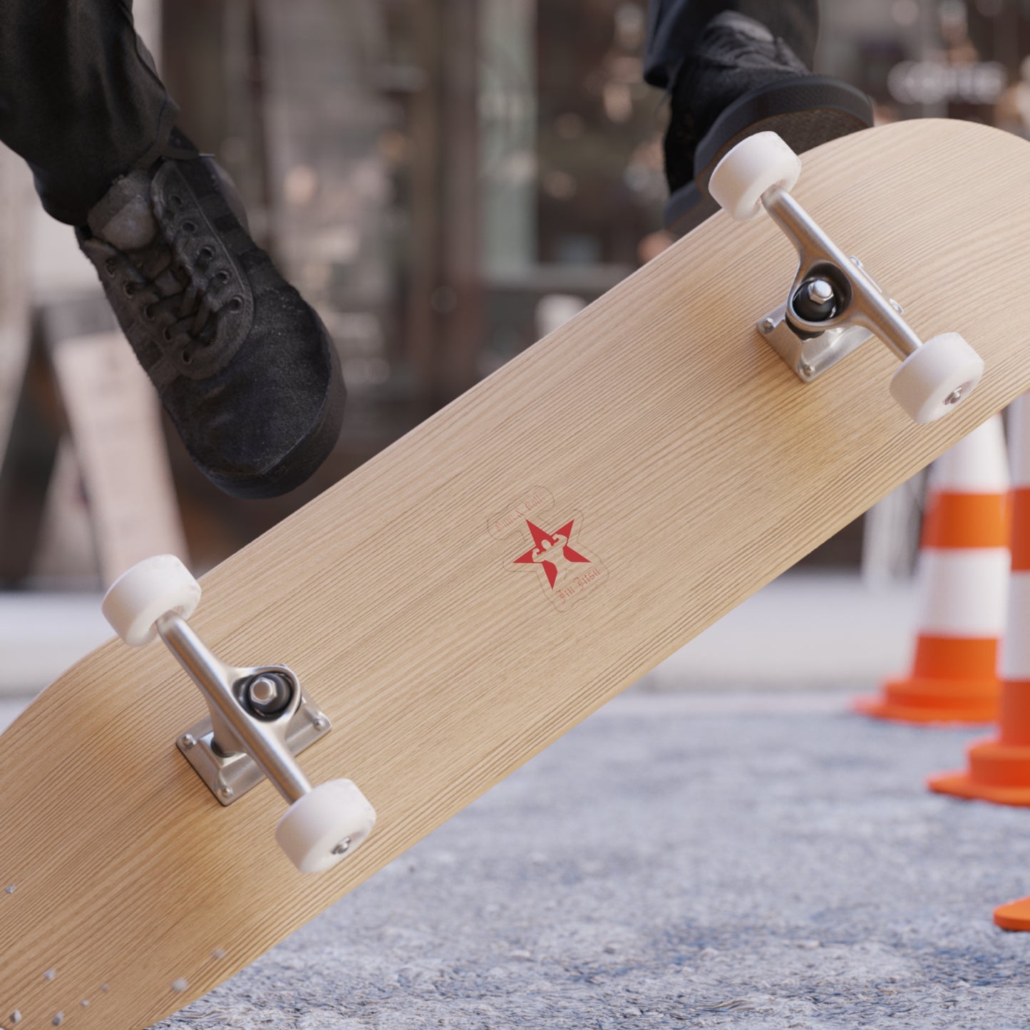 Gunz & Rollz Jiu Jitsu Sticker – Transparent Die-Cut Outdoor Decal for BJJ Fans | Car, Water Bottle & Gym Gear