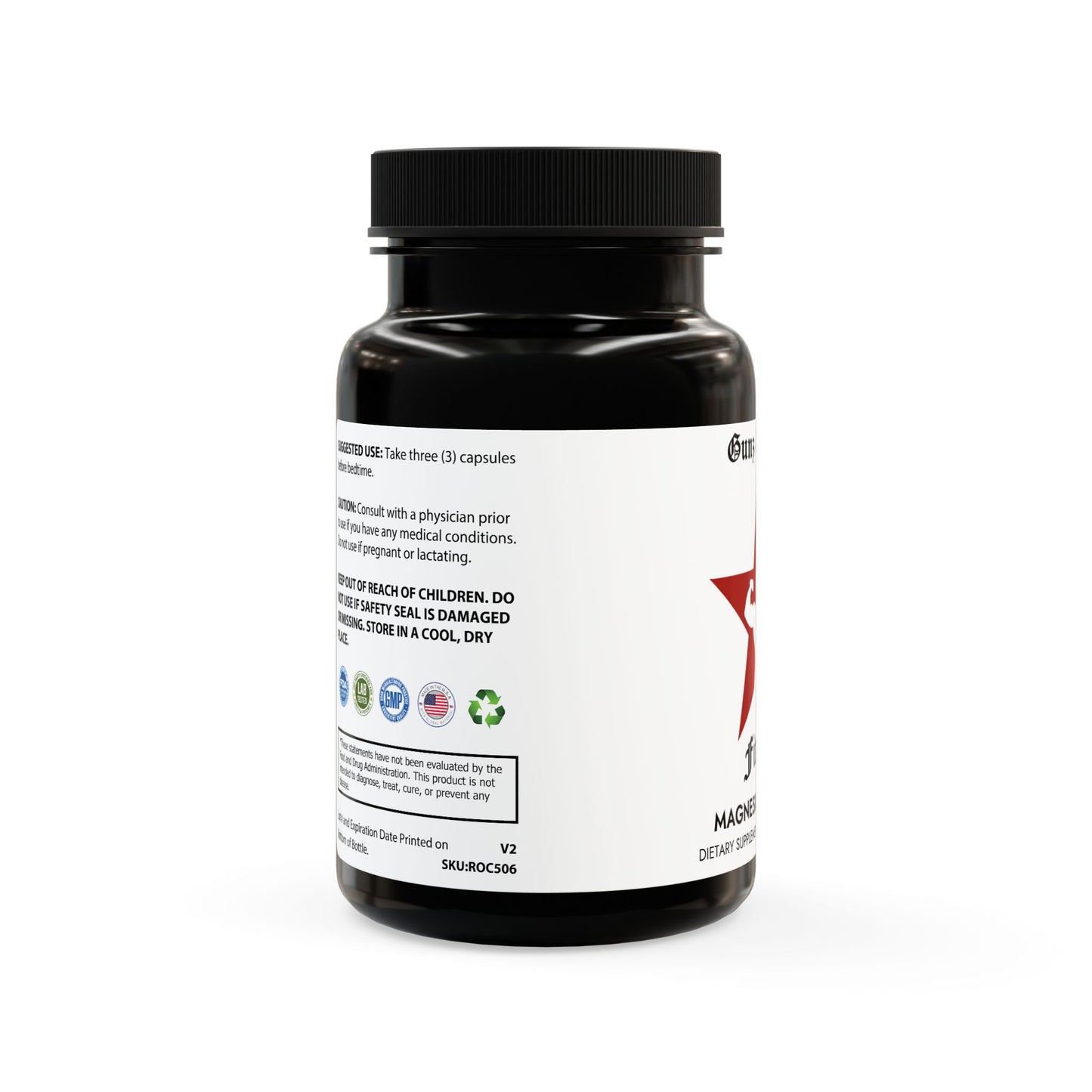 Magnesium Zinc Supplement (90 Capsules)