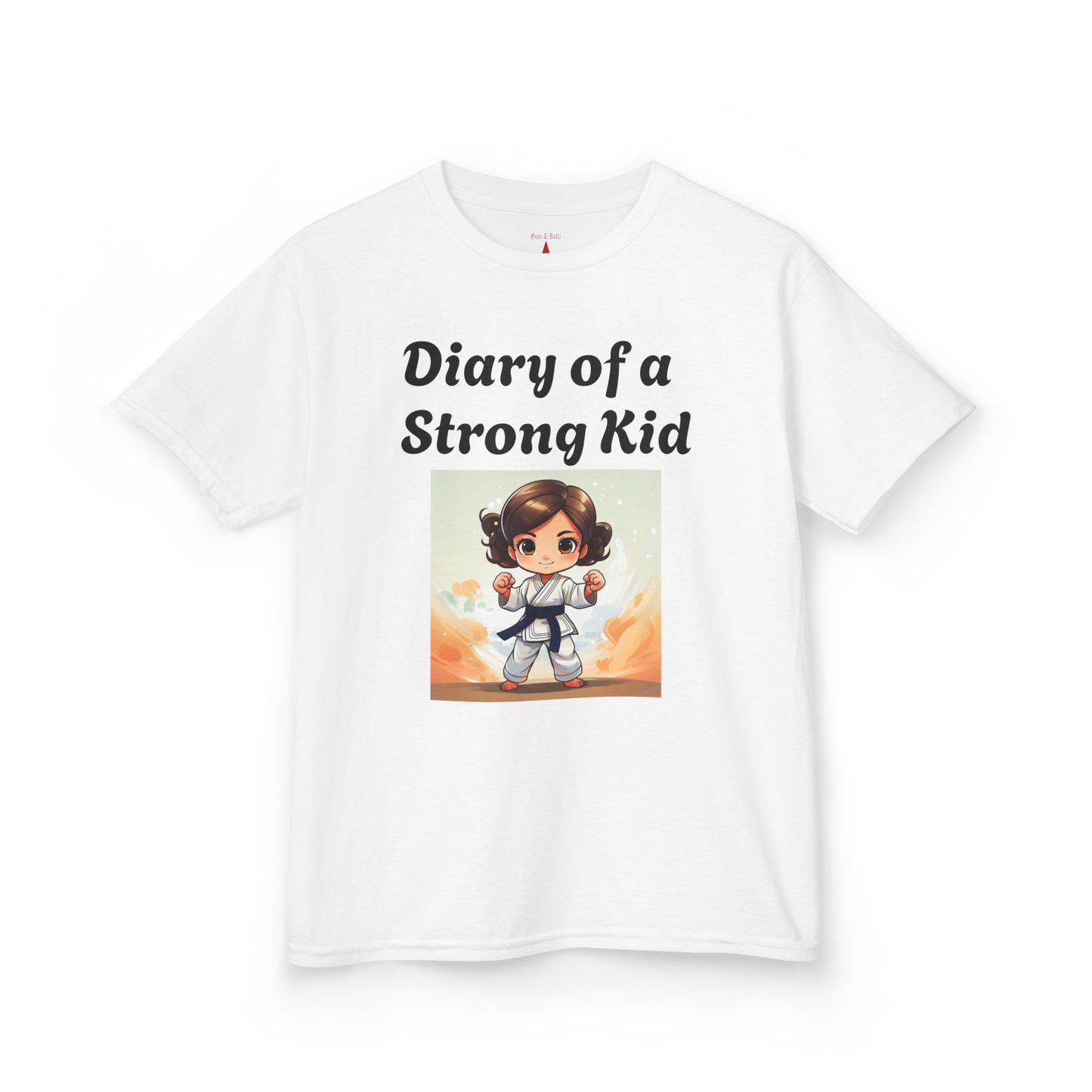 Kids Motivational Tee - 'Diary of a Strong Kid'