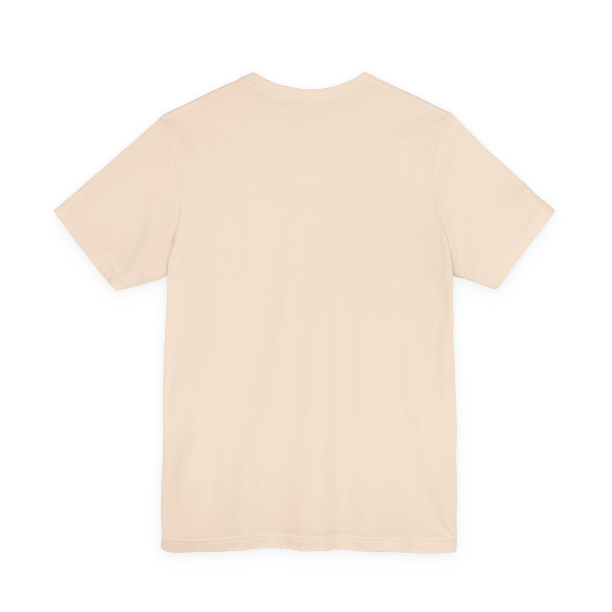 Weight Class: Hungry Wrestling t-shirt in Soft Cream, back view