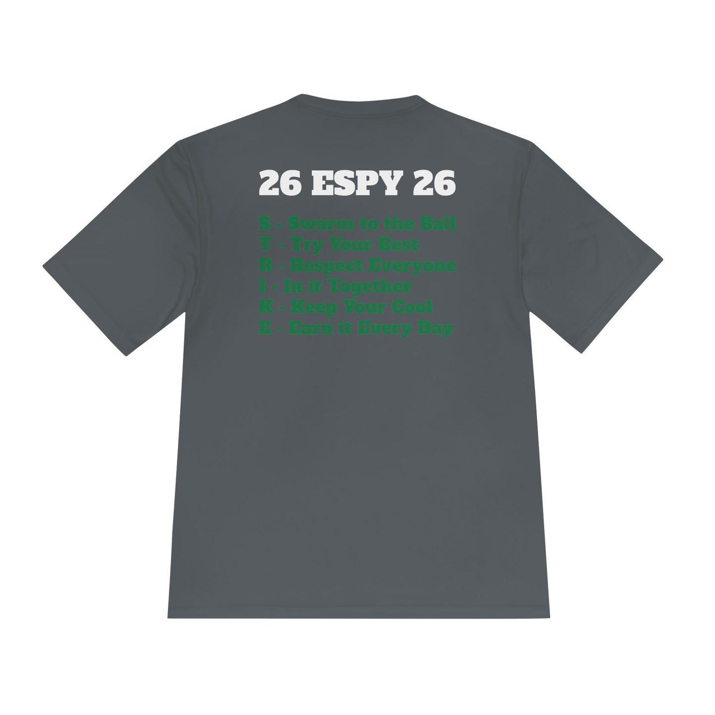 Espy Special Copperheads Strike Unisex Moisture Wicking Tee - Perfect for Sports, Fitness, Team Events, Outdoor Activities, Gifts