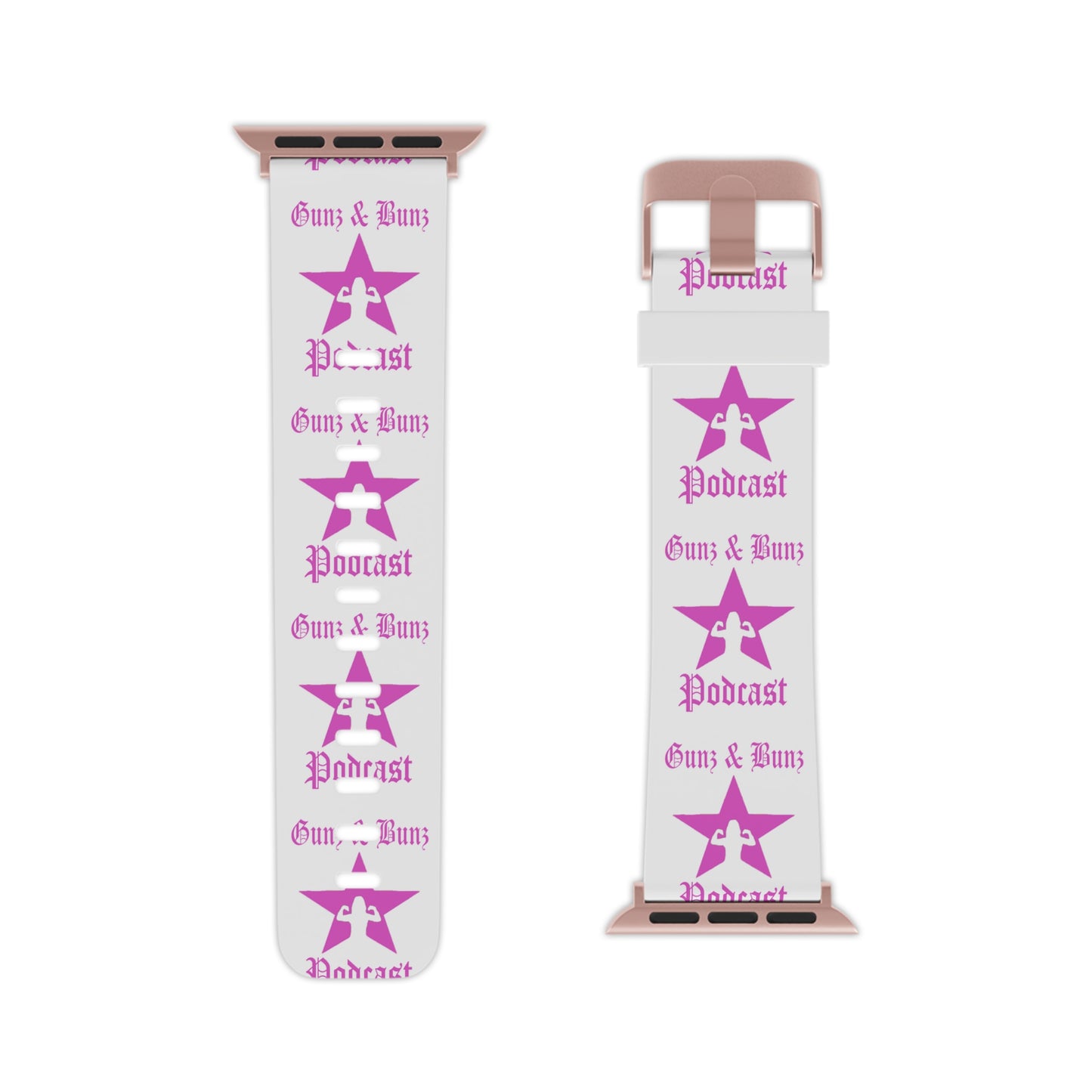 Custom Podcast Watch Band for Apple Watch - Stylish & Fun Design