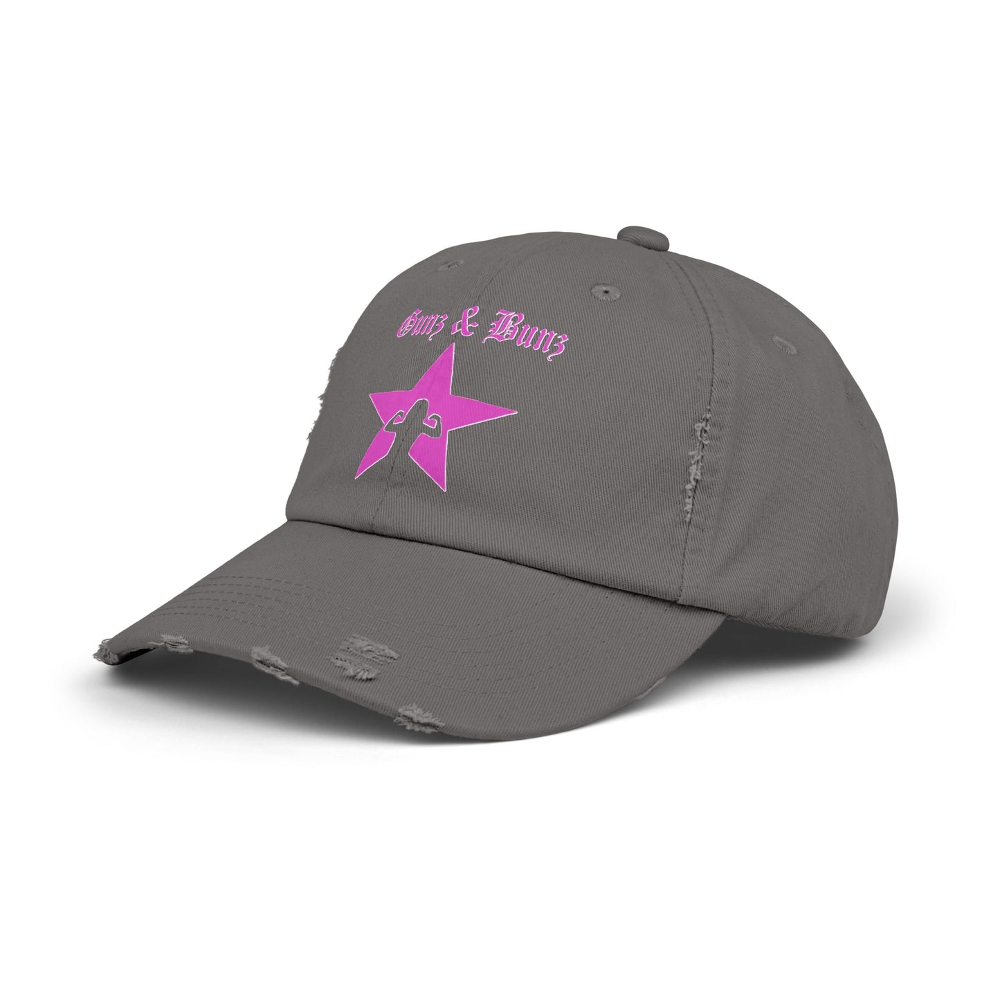 Gunz & Bunz Unisex Distressed Cap