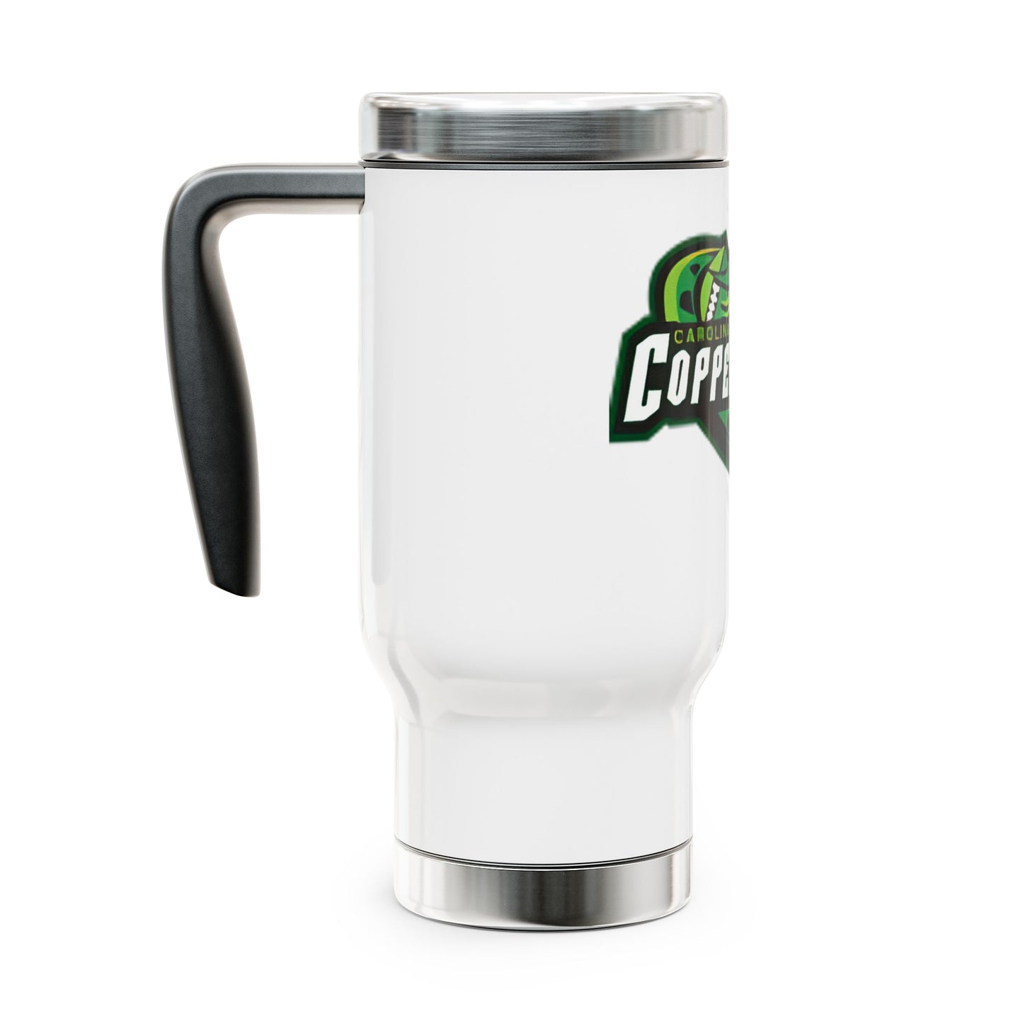 Copperheads Travel Mug, Stainless Steel Coffee Cup, Team Sports Mug, Personalized Gift for Fans, Ideal for Tailgating