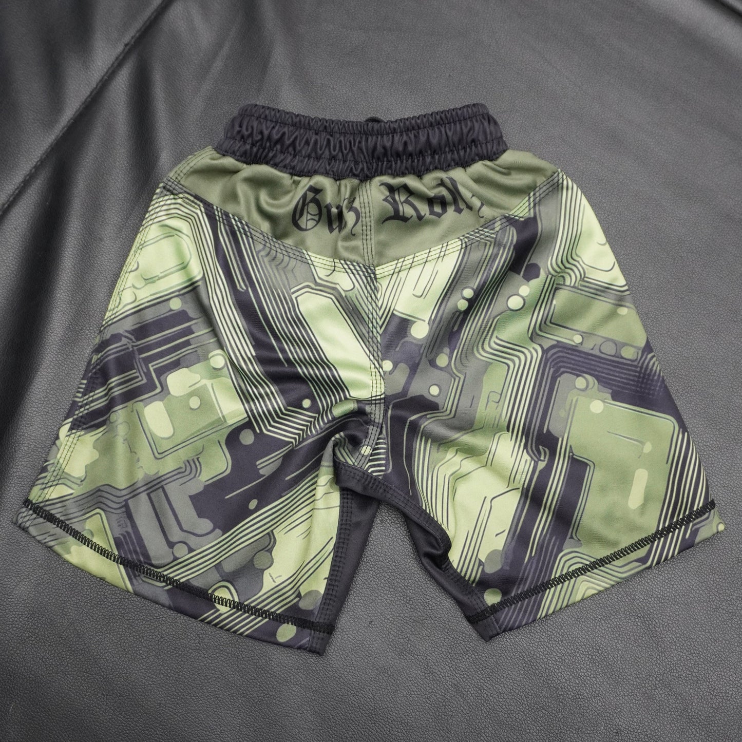 Kid’s Ranked Camo Jiu Jitsu Shorts – Durable Youth BJJ & Grappling Fight Shorts | Competition-Ready No-Gi Gear