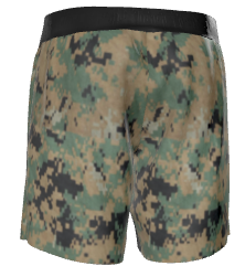Marine Corp Camo Jiu Jitsu Shorts – Durable BJJ Fight Shorts for Grapplers | Military-Inspired Competition Gear