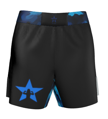 Women's Camo Ranked Jiu Jitsu Shorts