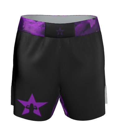 Women's Camo Ranked Jiu Jitsu Shorts