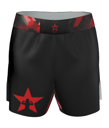 Women's Camo Ranked Jiu Jitsu Shorts
