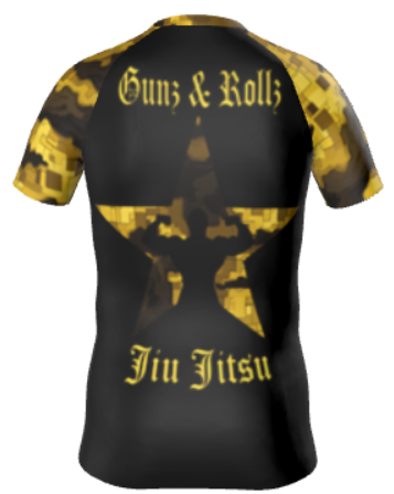 Kid’s Ranked Camo Rash Guard – Durable Youth BJJ No-Gi Shirt | Competition Martial Arts Gear