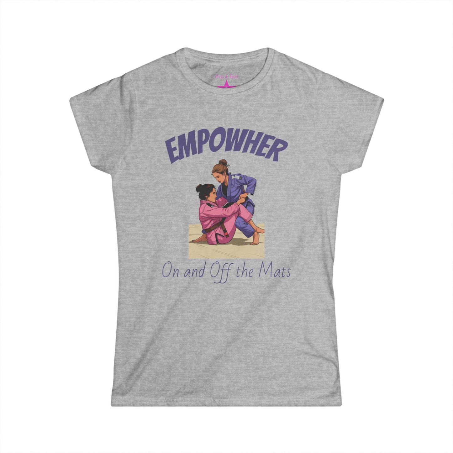 EmpowHer Jiu-Jitsu Tee — "On and Off the Mats" Women's Shirt