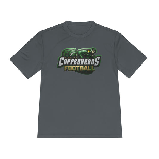 Copperheads Strike Unisex Moisture Wicking Tee - Perfect for Sports, Fitness, Team Events, Outdoor Activities, Gifts