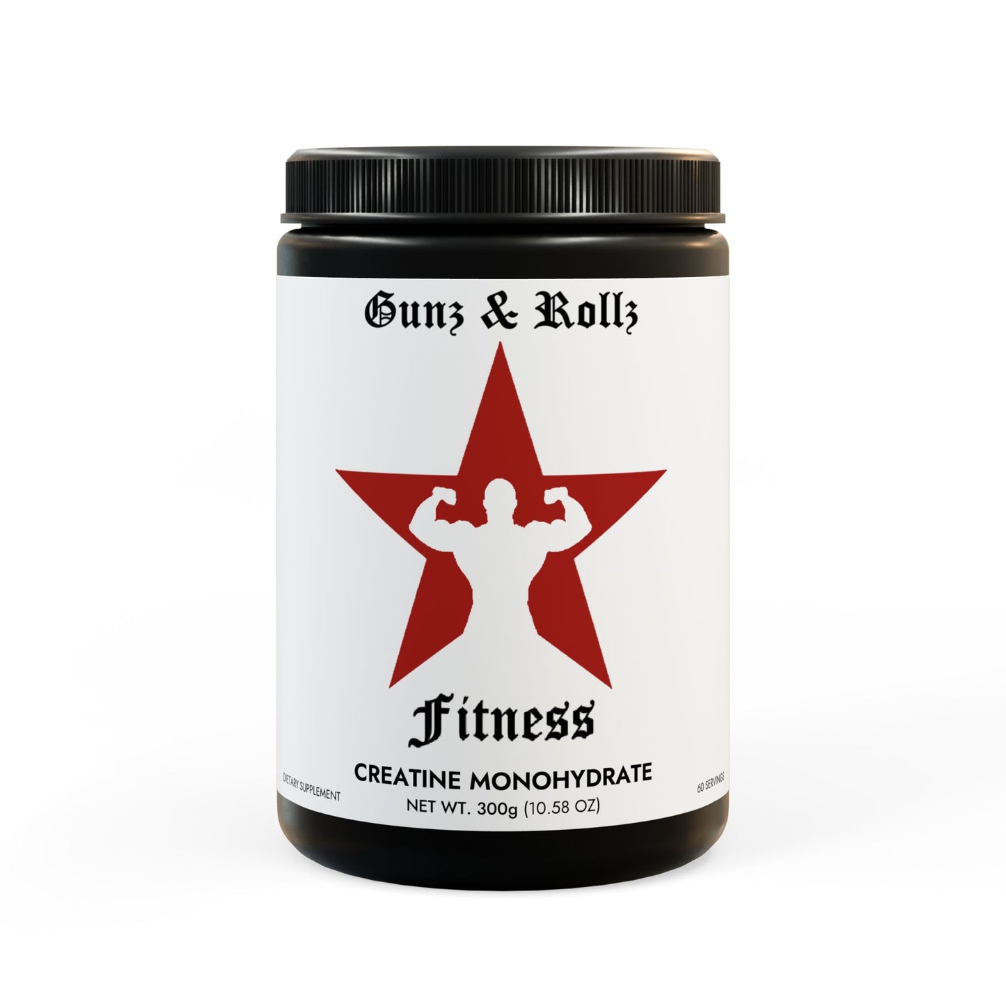 Creatine Monohydrate Supplement (300g, 10.58oz)