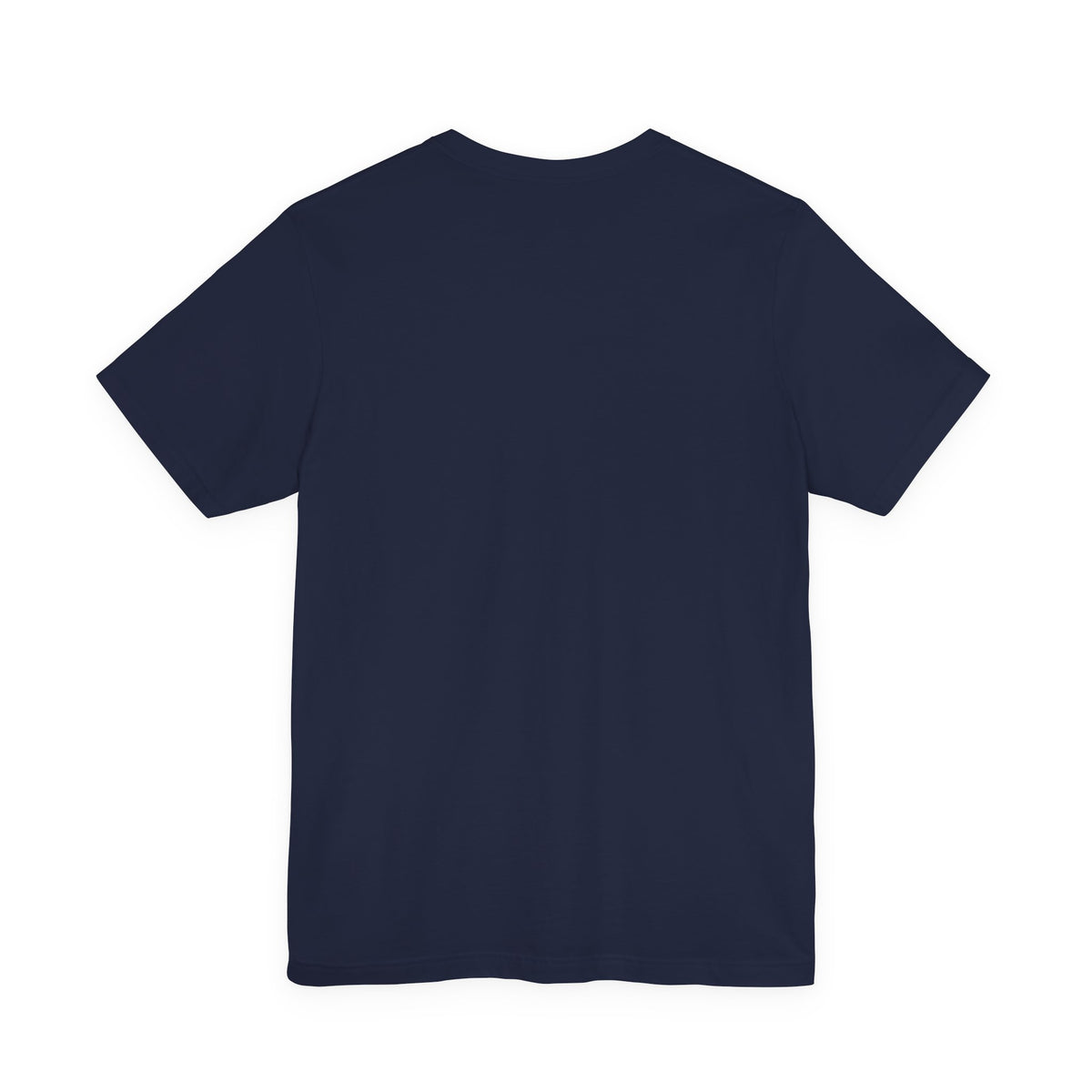 6AM Weigh-Ins. 9PM Finals. Wrestling t-shirt in Navy, back view