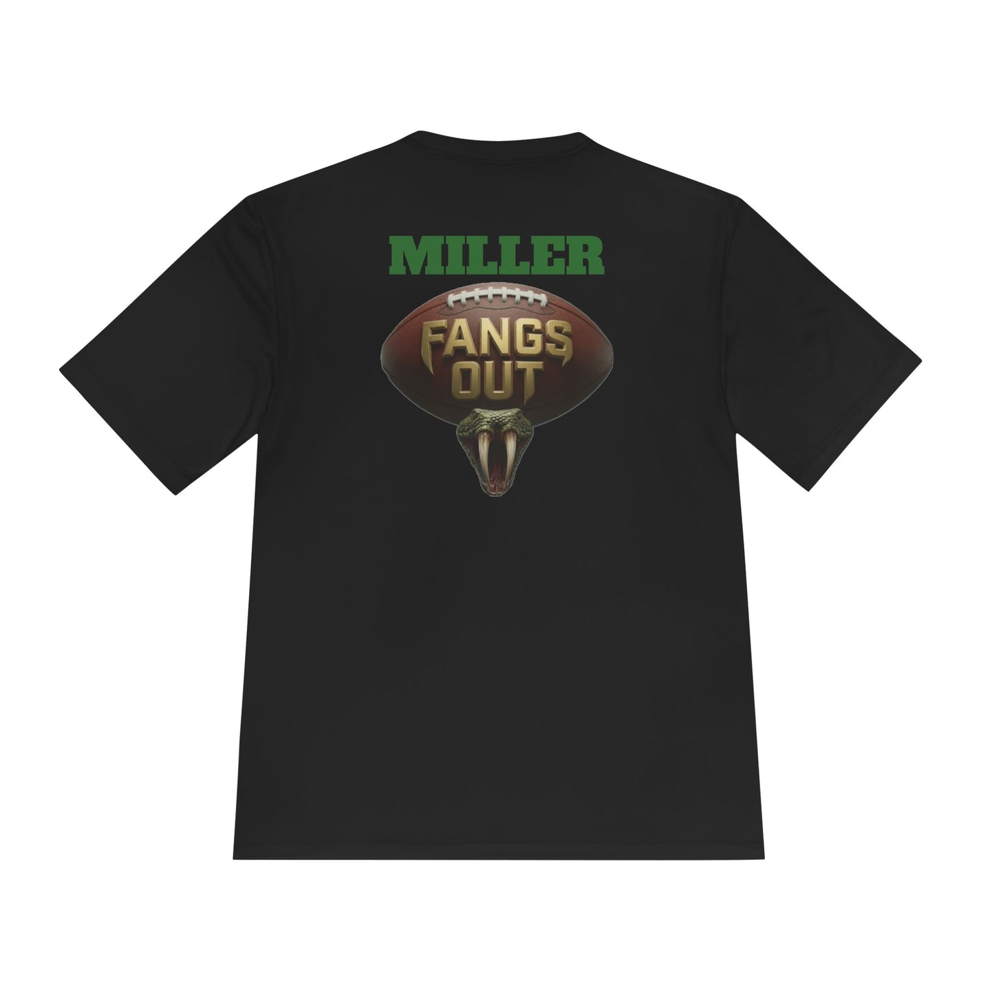 Miller Custom Copperheads Strike Unisex Moisture Wicking Tee - Perfect for Sports, Fitness, Team Events, Outdoor Activities, Gifts