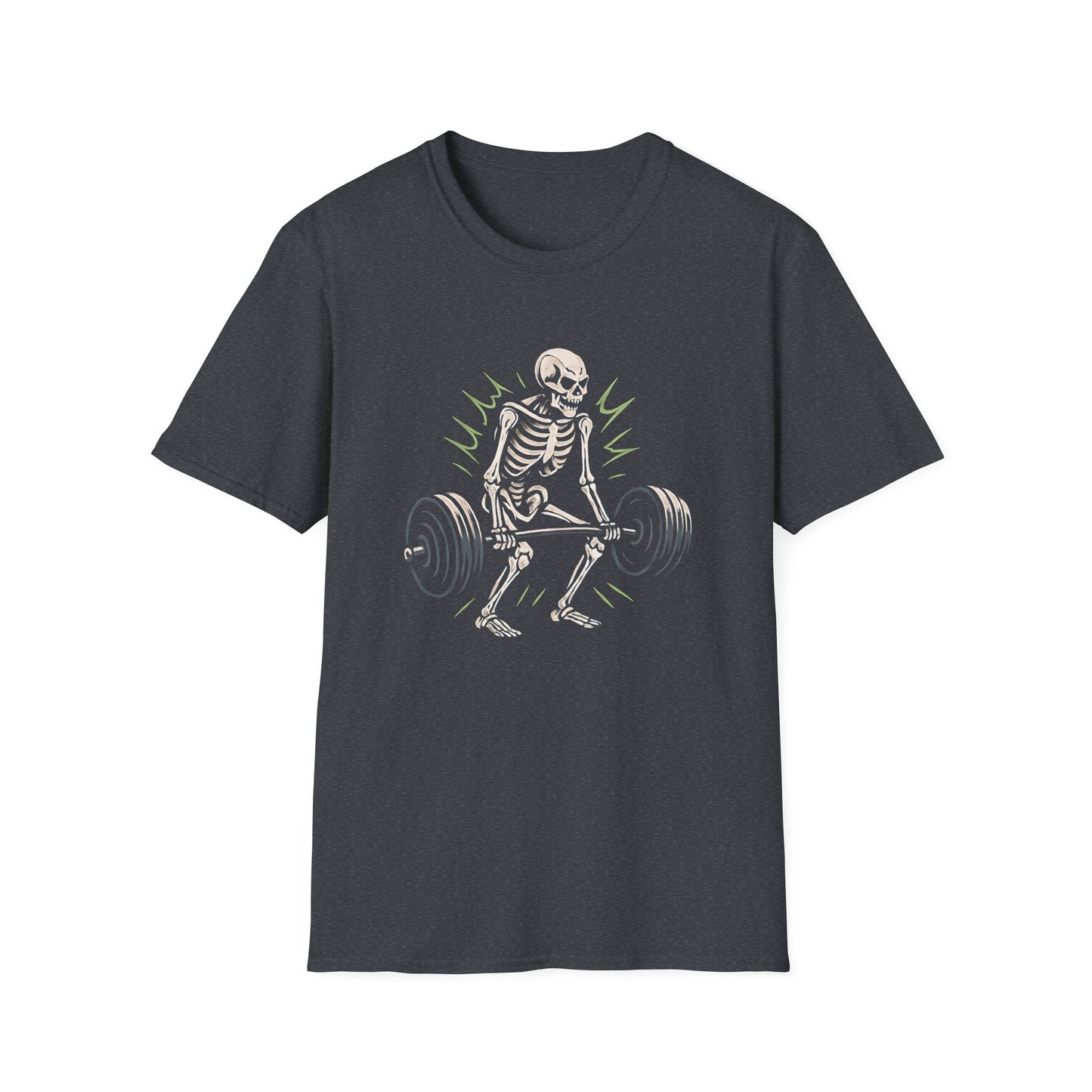 Skeleton Lifts Barbell T-Shirt