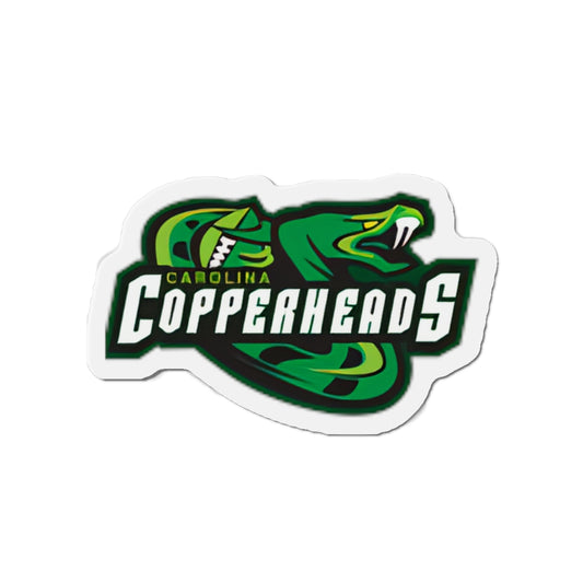 Custom Die-Cut Sports Magnets, Carolina Copperheads Team Spirit Magnet, Refrigerator Magnet, Unique Gift for Sports Fans, Football Decor