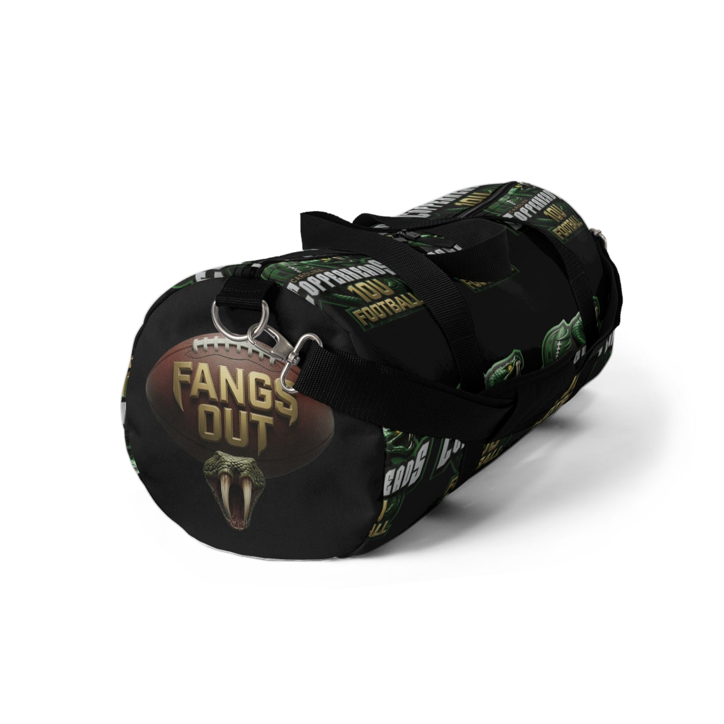 Custom Sports Duffel Bag for Gamers, Gym Bag, Travel Bag, Copperheads Team Spirit, Athlete Essentials
