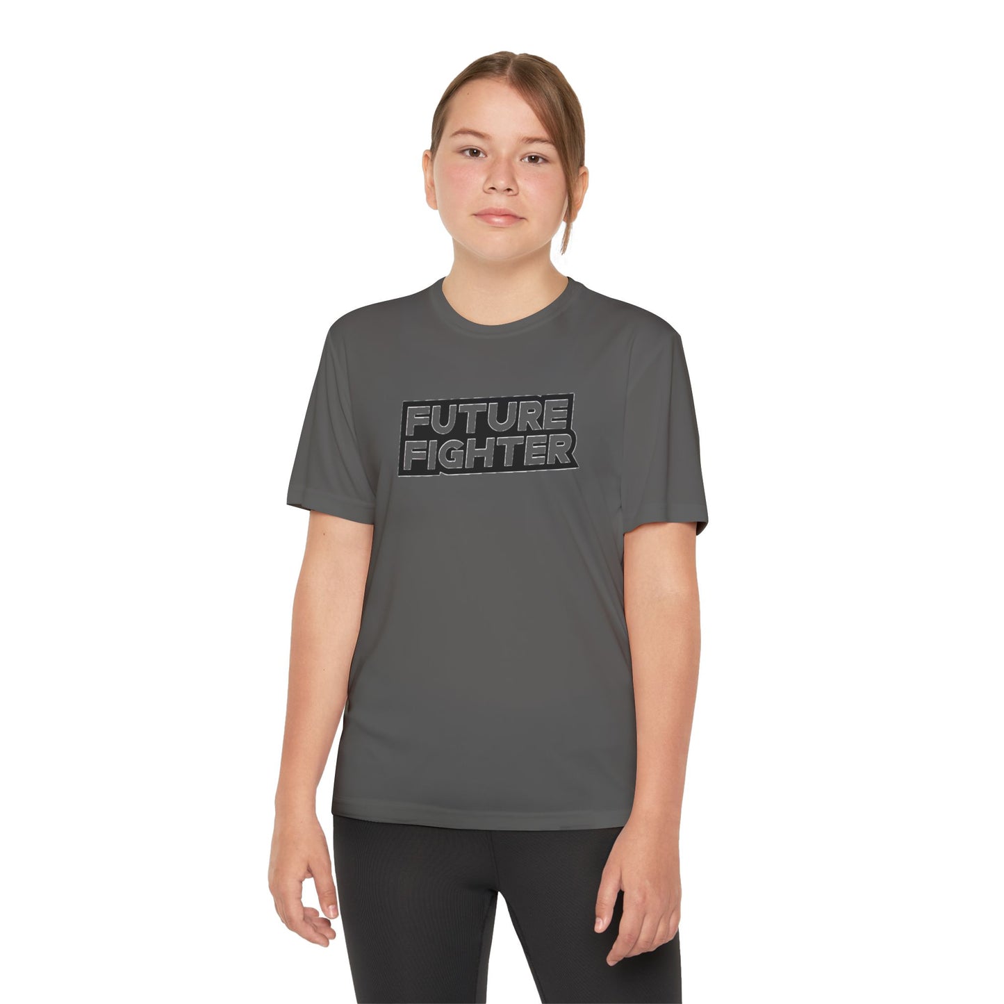 Youth Tee — “Future Fighter” Graphic Shirt for Kids