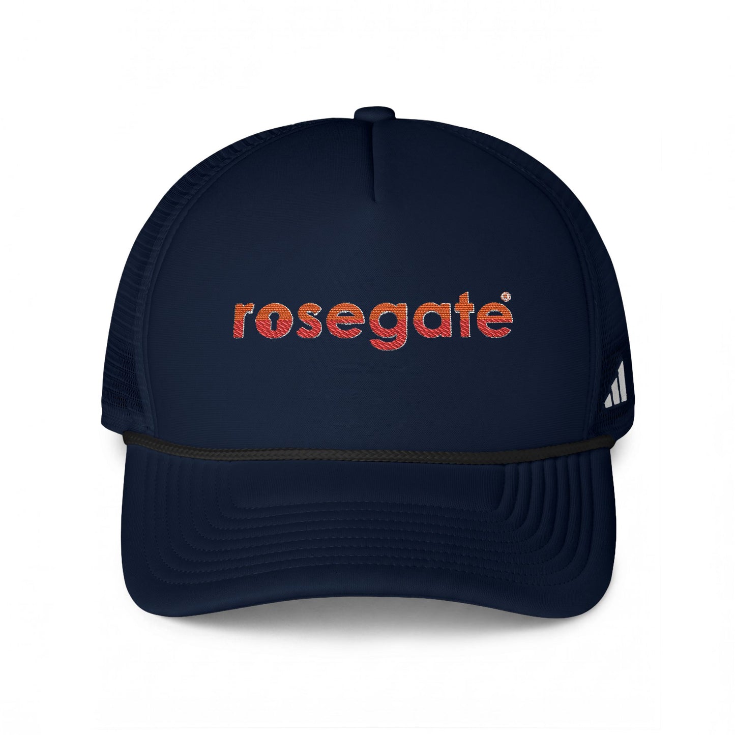 Trucker Cap — "rosegate" Floral Logo Mesh Hat