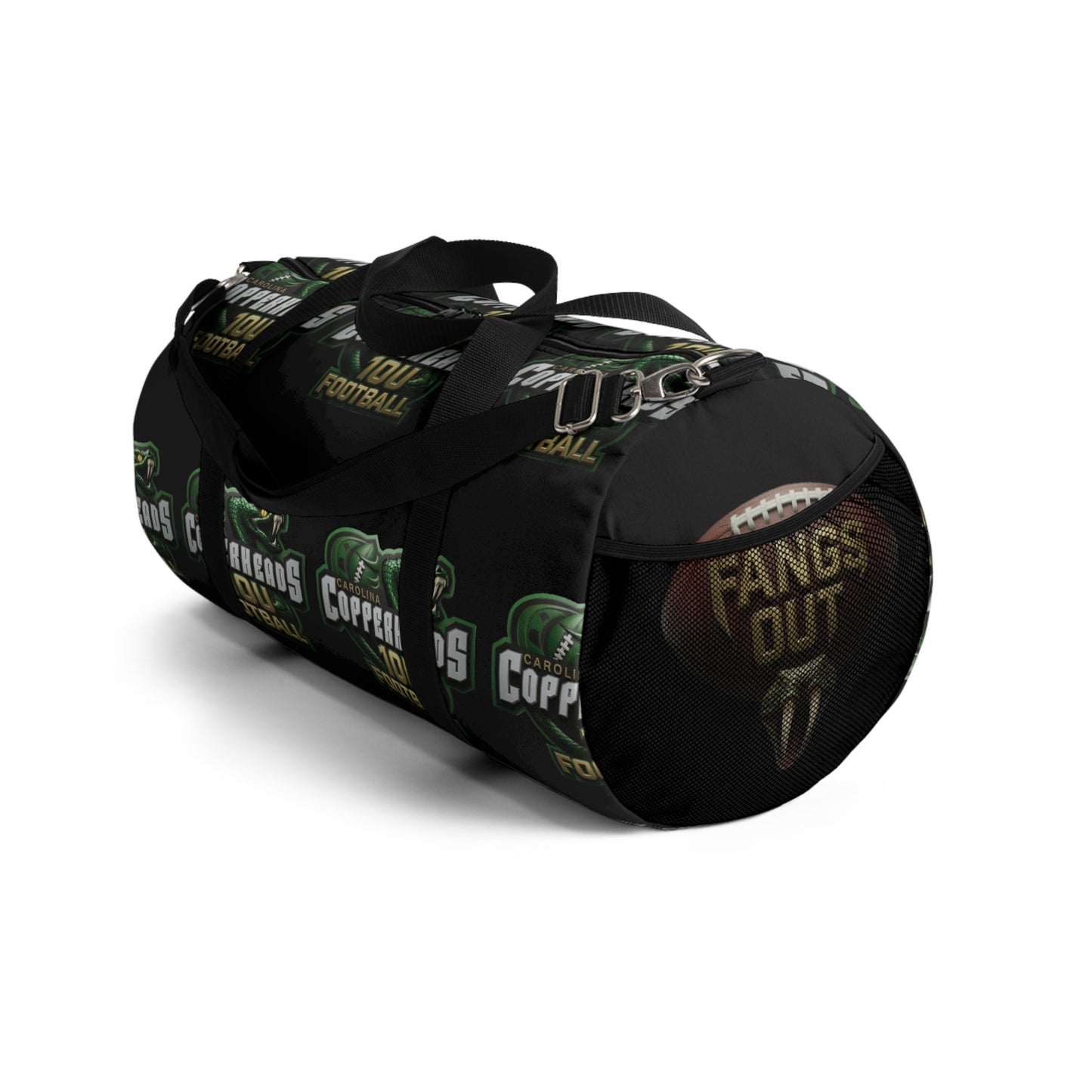 Custom Sports Duffel Bag for Gamers, Gym Bag, Travel Bag, Copperheads Team Spirit, Athlete Essentials