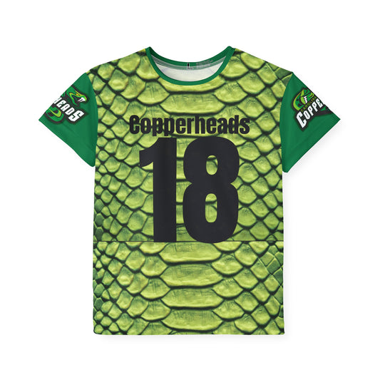 Copy of Kids Copperheads Snake-Scale Sports Jersey — Custom Name & Number (Youth)