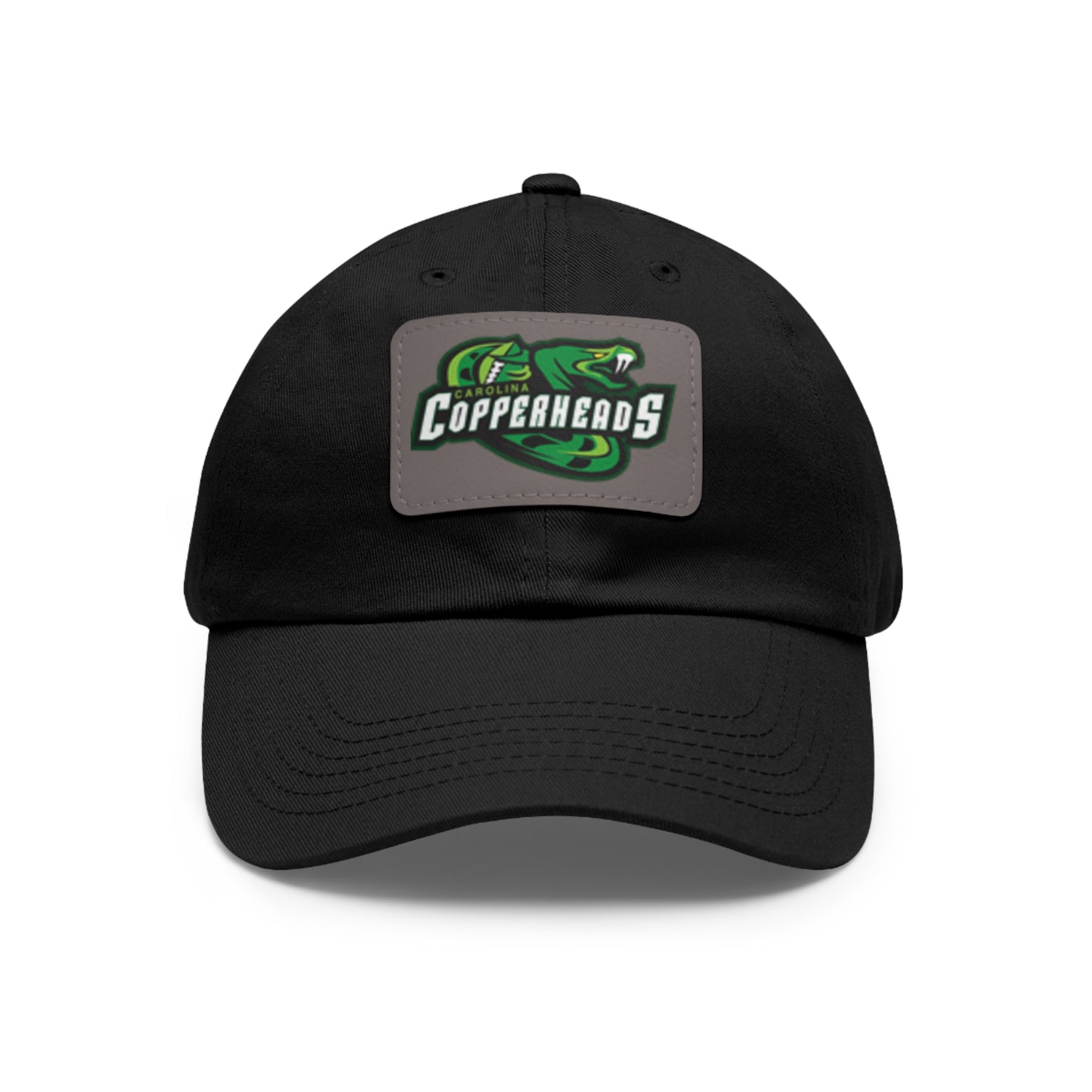 Stylish Dad Hat with Copperheads Leather Patch – Perfect for Casual Outings, Gifts, and Events