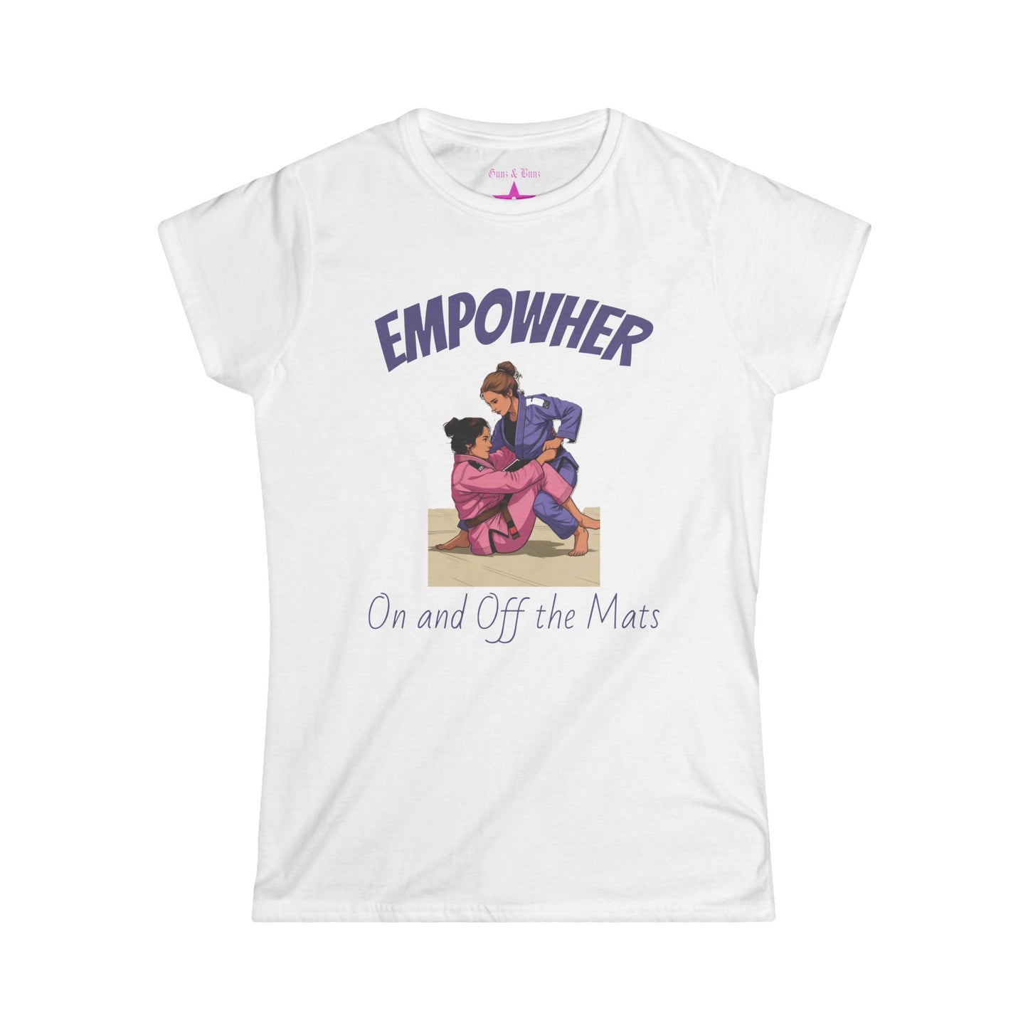 EmpowHer Jiu-Jitsu Tee — "On and Off the Mats" Women's Shirt