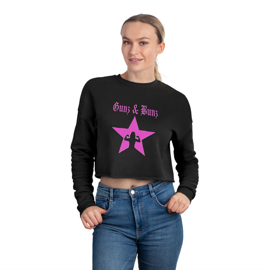 Gunz & Bunz Women's Cropped Sweatshirt - Stylish & Comfy Activewear