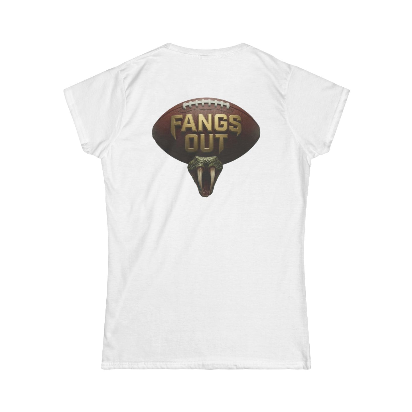 Copperheads Football Women's Softstyle Tee, Sporty Graphic Tee, Team Spirit Shirt, Game Day Outfit, Personalized Sportswear