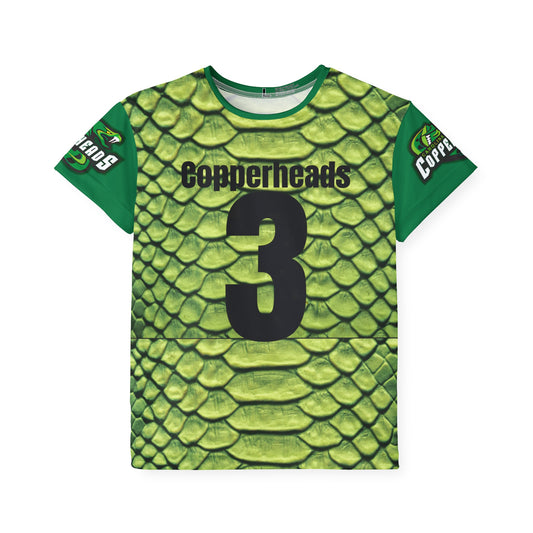 Copy of Kids Copperheads Snake-Scale Sports Jersey — Custom Name & Number (Youth)