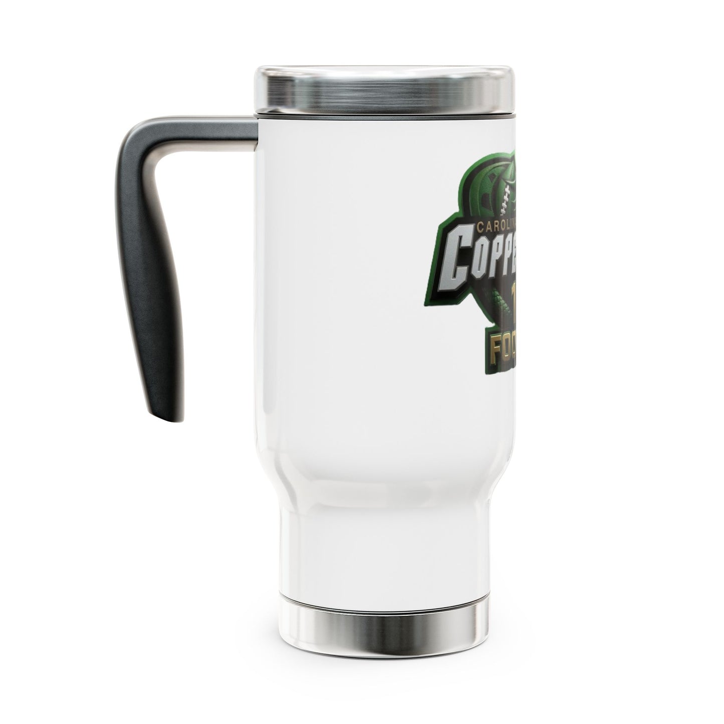 Copperheads Travel Mug, Stainless Steel Coffee Cup, Team Sports Mug, Personalized Gift for Fans, Ideal for Tailgating