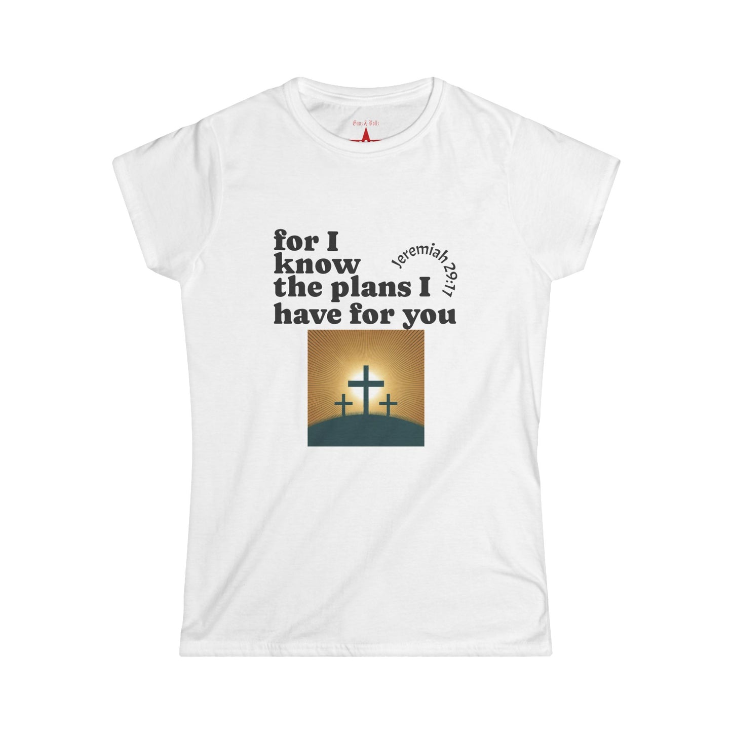 Jeremiah 29:11 Christian T-Shirt – Inspirational Faith Tee for Women | Comfort Soft Scripture Shirt Gift