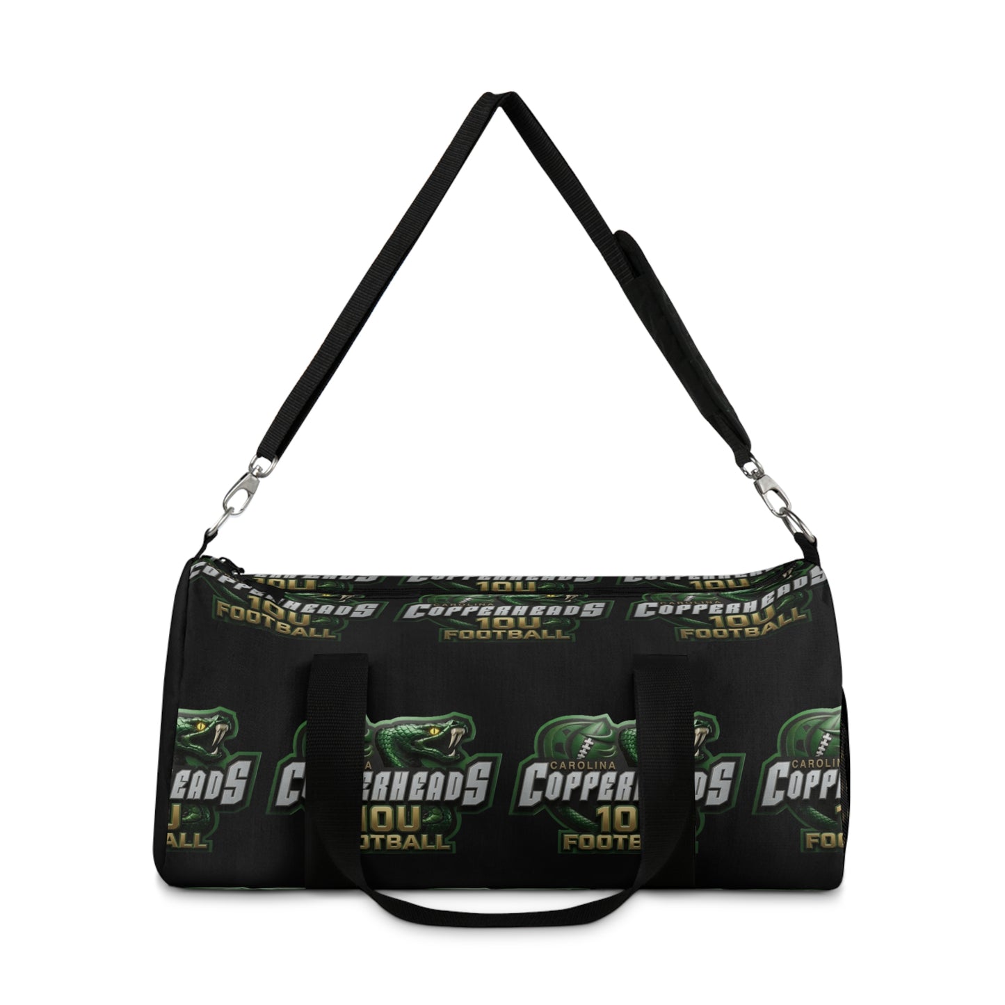 Custom Sports Duffel Bag for Gamers, Gym Bag, Travel Bag, Copperheads Team Spirit, Athlete Essentials