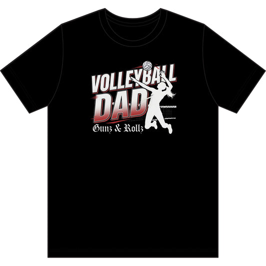 Volleyball Dad T-Shirt – 'Volleyball Dad' Graphic Athletic Tee