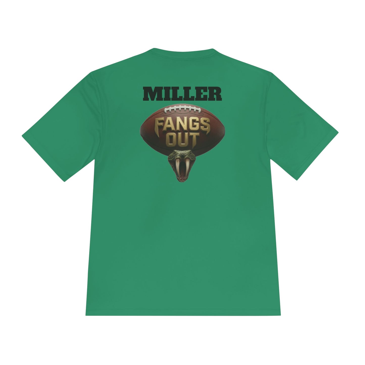 Miller Custom Copperheads Strike Unisex Moisture Wicking Tee - Perfect for Sports, Fitness, Team Events, Outdoor Activities, Gifts
