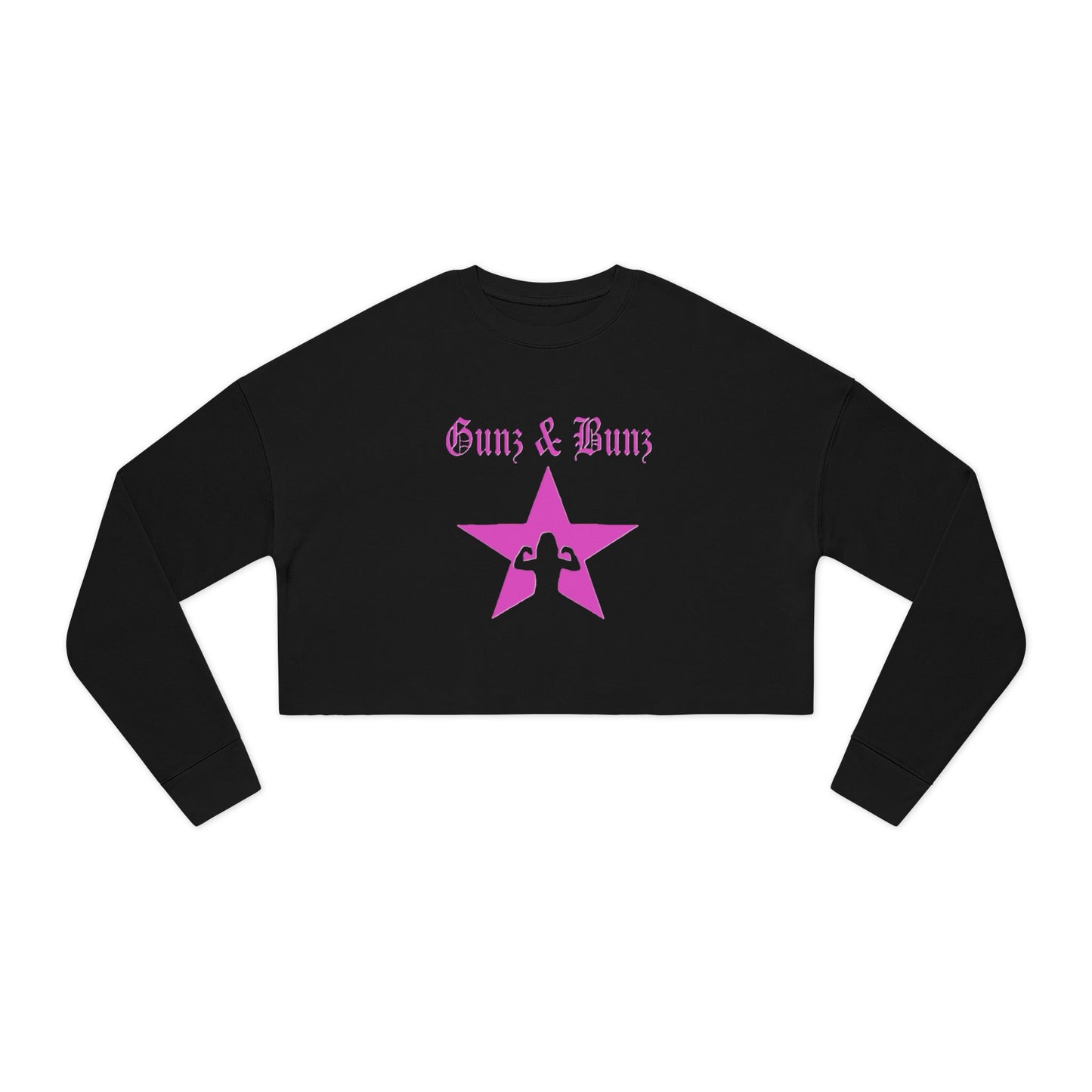 Gunz & Bunz Women's Cropped Sweatshirt - Stylish & Comfy Activewear