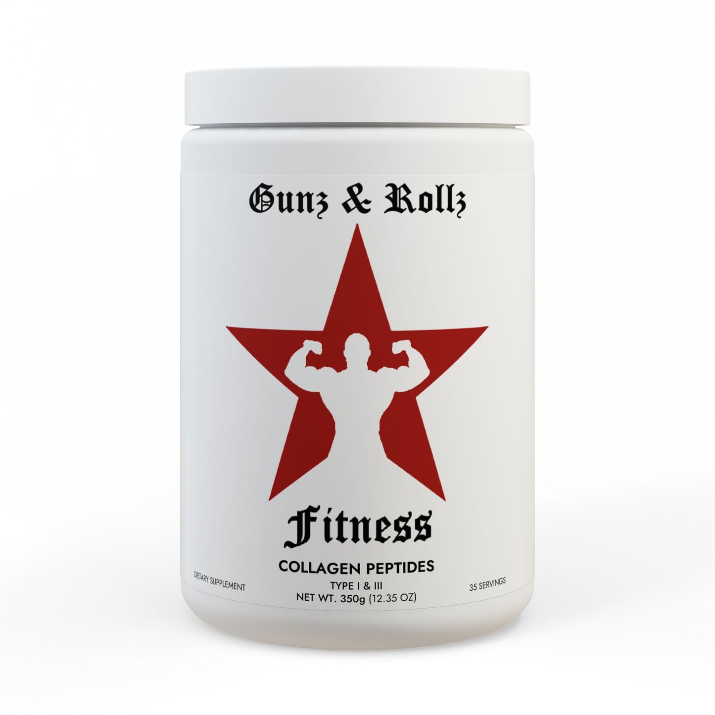 Collagen Peptides Type I & III Supplement (350g, 12.3oz)