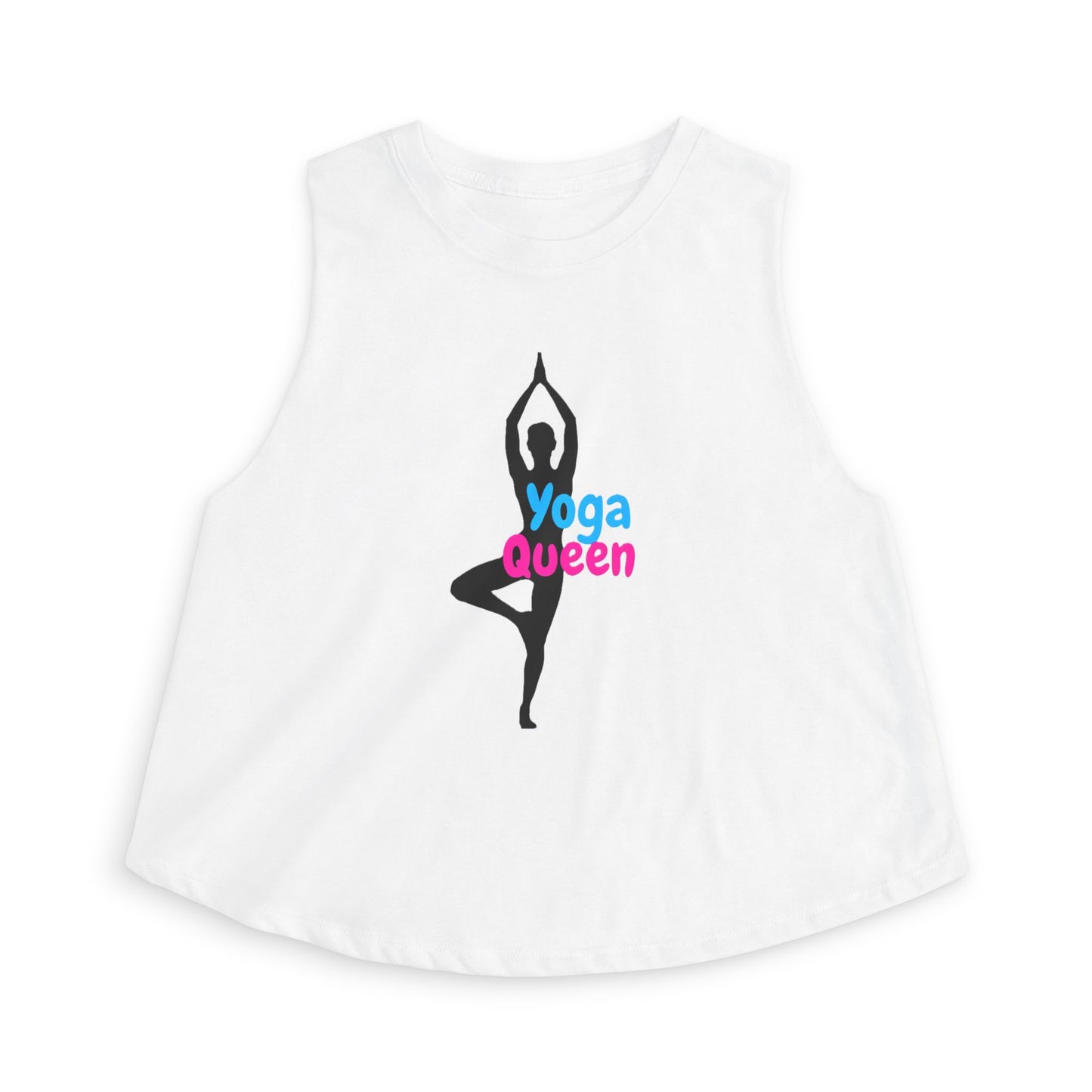 Yoga Queen Crop Top — Women's Yoga Tank Top