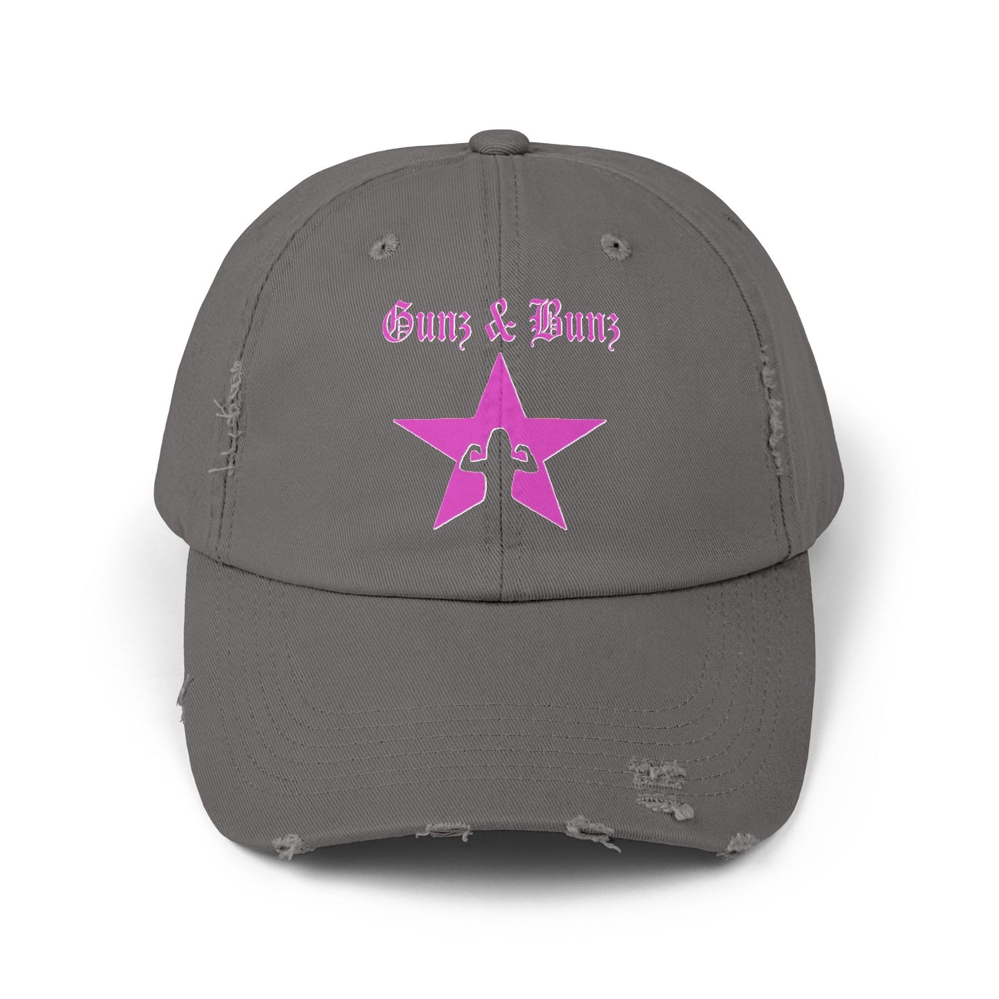 Gunz & Bunz Unisex Distressed Cap